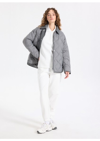 Antrasit Kadın Mont J5WL-MNT7162 modelleri