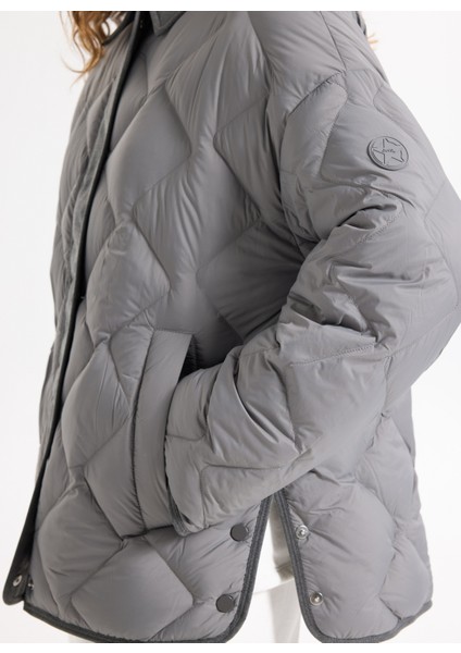 Antrasit Kadın Mont J5WL-MNT7162 indirimleri