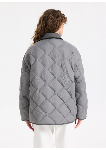 Antrasit Kadın Mont J5WL-MNT7162