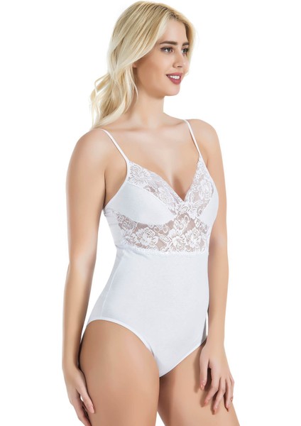 Ip Askılı Dantelli Kadın Body 334 fırsatları
