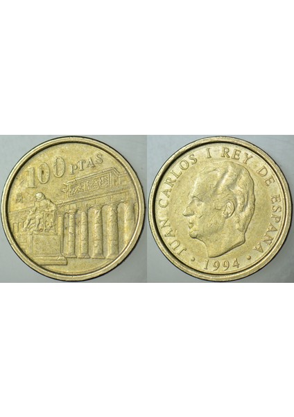 Ispanya 100 Peseta 1994 Sirkülasyon Hatıra-Prado Müzesi.