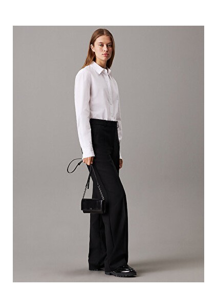 Kadın Logolu Zincir Askılı Siyah Cüzdan fiyatları