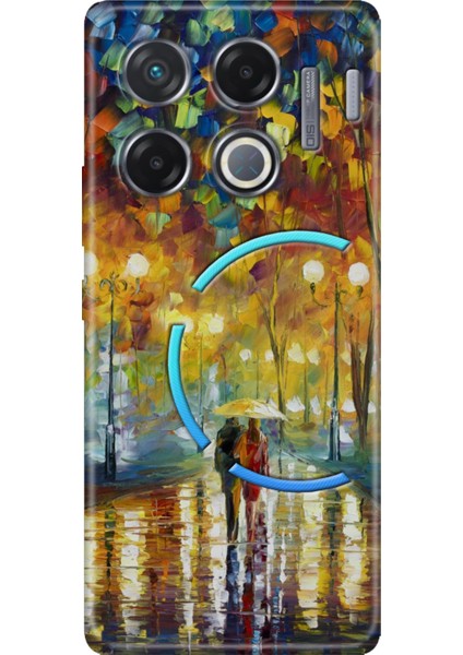 Infinix Gt 20 Pro Kılıf Infinix Desenli Silikon Baskılı Romantizm