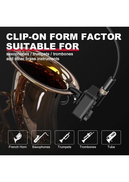Xv-U7 Saksofon ve Trompet Için Kablosuz Mikrofon Sistemi indirimleri