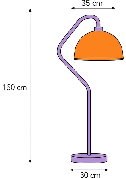 🌈 Nuda Light Curvelila Floor Lambader indirimleri