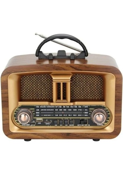 RT-876 Nostaljik Ahşap Görünümlü Bluetooth Radyo fiyatları