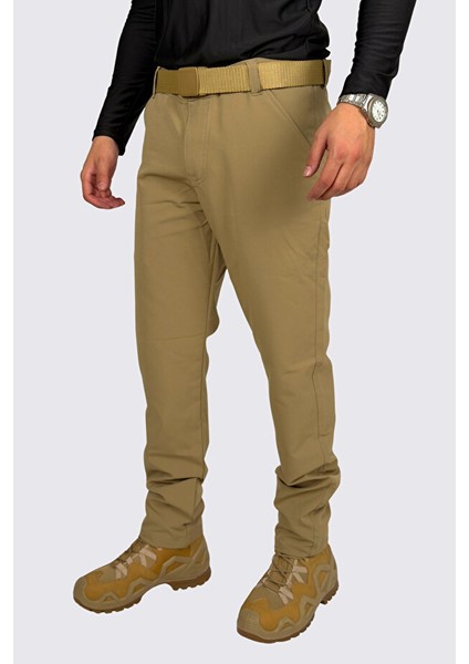 Classic Serisi Sade Taktik Pantolon | Su Itici, Esnek, Likralı ve Dayanıklı Kumaş | Outdoor Pantolon