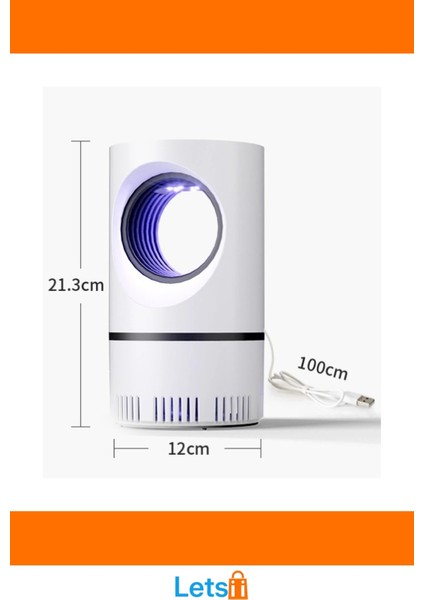 Uv Işık Kaynağı ile Etkili Sinek Öldürücü 20 50M² Kullanım Alanı Lamba modelleri