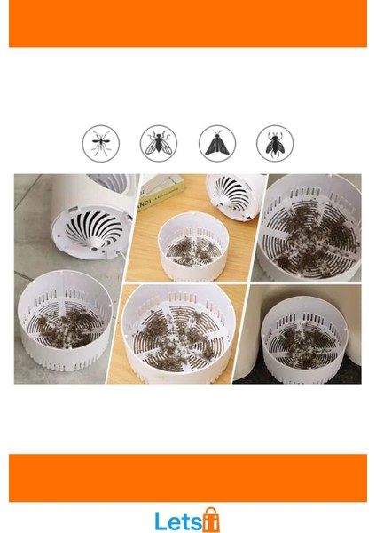 Uv Işık Kaynağı ile Etkili Sinek Öldürücü 20 50M² Kullanım Alanı Lamba indirimleri