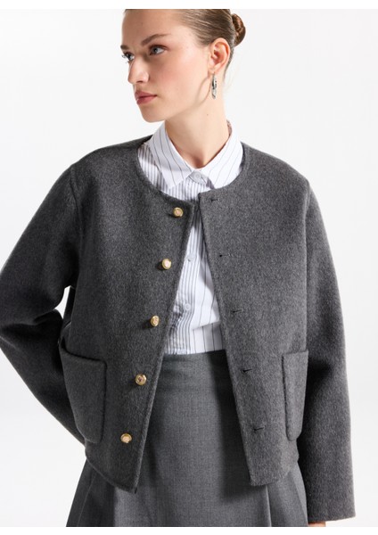 Antrasit Kadın Mont F5WL-MNT0275 fiyatları