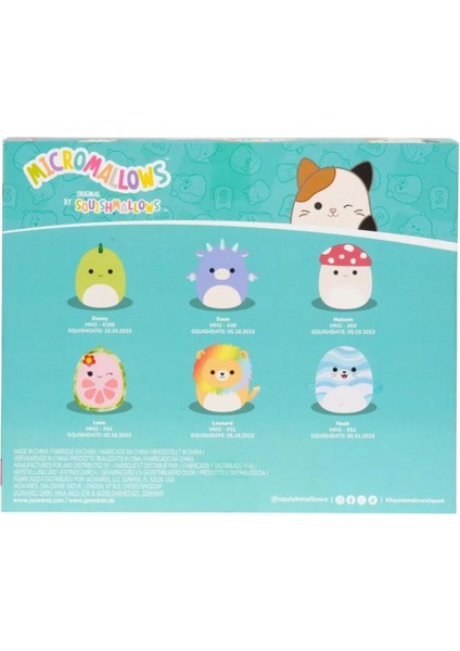 Micromallows Squishmallows Mini Yumuşak Peluş Oyuncak 24 Lü Figür Seti - 6 cm indirimleri