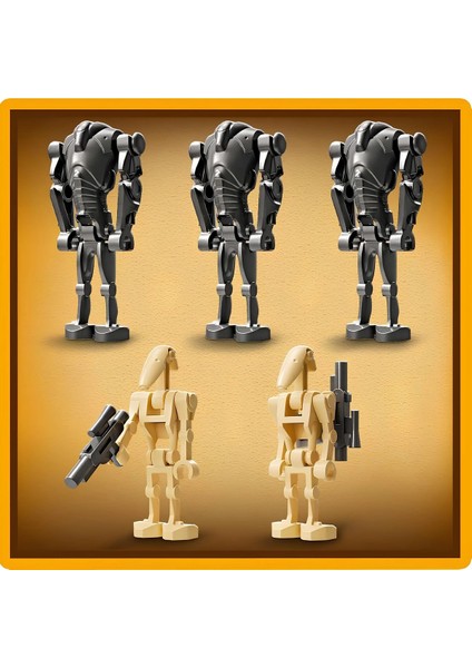 LEGO Star Wars Klon Trooper ve Savaş Droidi Savaş Paketi Seti 75372 modelleri