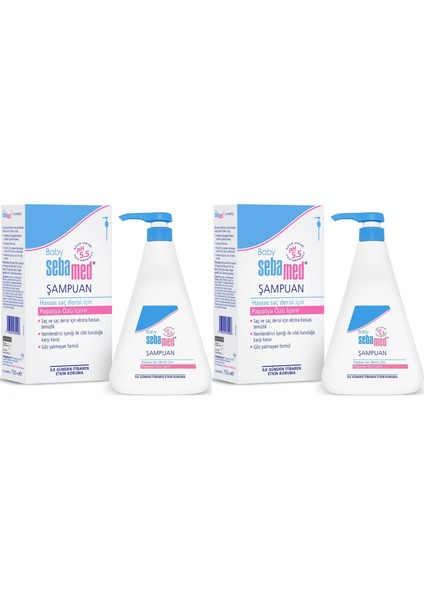 Bebek Şampuanı 750ML Pompalı (Fırsat Pk) (2 Li Set)
