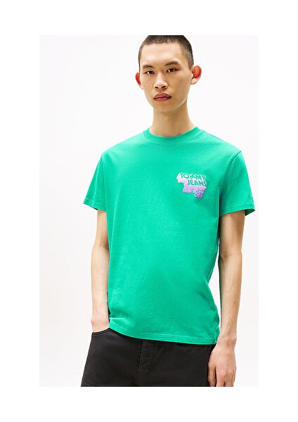 Erkek Yeşil S/s Tişört