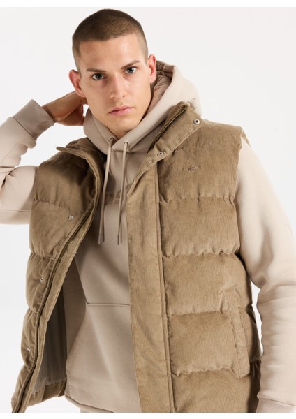 Bej Erkek Yelek M5WM-YLK1750