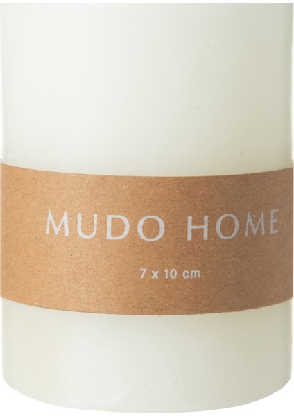 Sütun Mum Beyaz 7X10CM modelleri