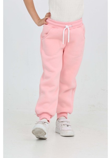 Kız Çocuk Fiyonk Nakışlı Eşofman Alt modelleri