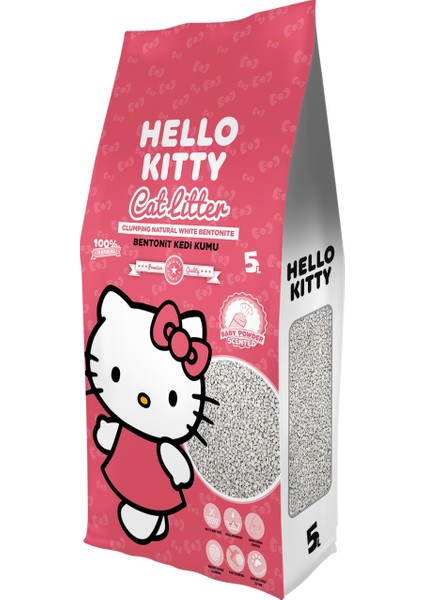 Bebek Pudrası Kedi Kumu 5l (3 al 2 öde kampanyasından faydalanmak için sepete 3 adet eklemelisiniz) fiyatları