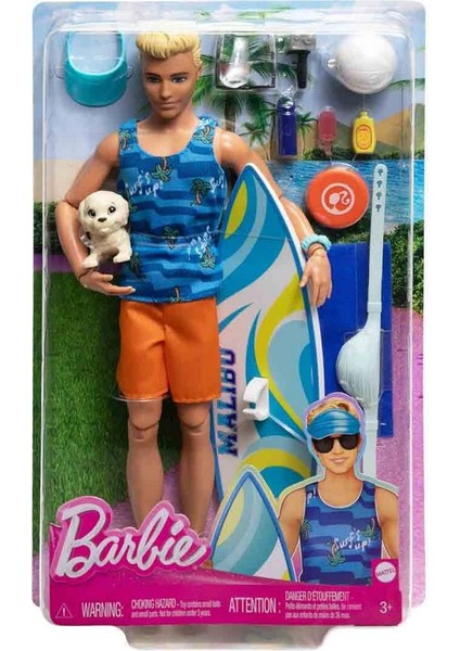 Barbie Ken Sörf Yapıyor Oyun Seti indirimleri