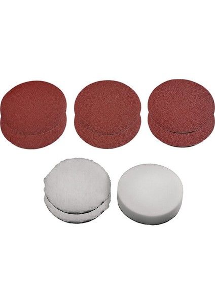 Cc-Po 1100 /150 Uyumlu 10 Parça Parlatma ve Taşlama Seti (Ø 150 Mm)