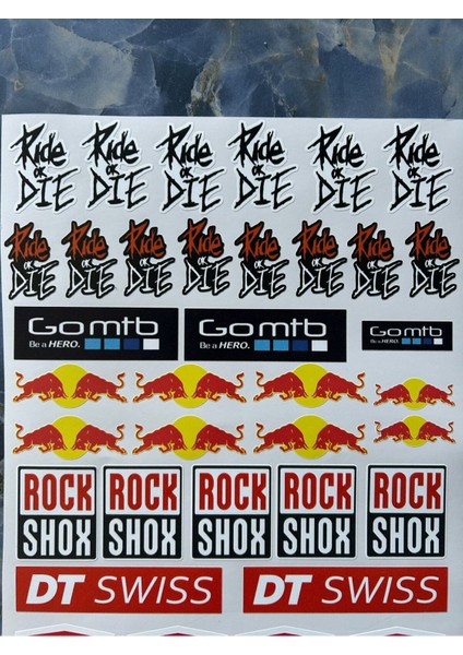 Motorsiklet,bisiklet Marka Sticker Seti fiyatları