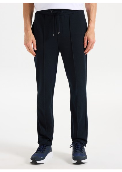 Lastikli Bel Normal Paça Lacivert Erkek Pantolon M5WM-PNT1918 fiyatları