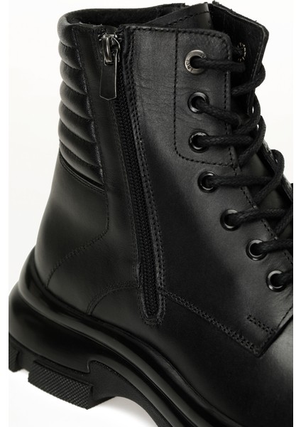 Inci Incı Martın 5pr Siyah Erkek Postal