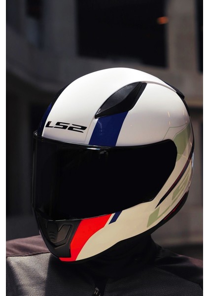 Rapıd 2 Drıveway Beyaz-Mavı Kask indirimleri