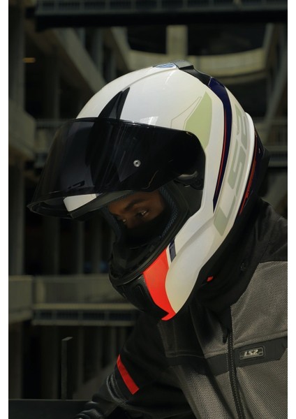 Rapıd 2 Drıveway Beyaz-Mavı Kask