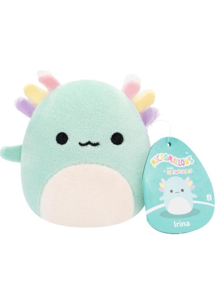 Micromallows Squishmallows Mini Yumuşak Peluş Oyuncak 4 Lü Figür Seti - 6 cm - Model - 3 modelleri