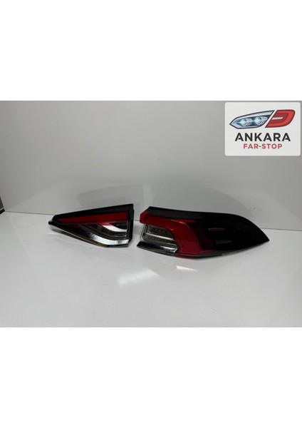 Toyota Corolla 2019-2025 Stop Lambası Sağ Iç ve Dış Takım (Toplam 2 Stop - Ledli Tip) modelleri
