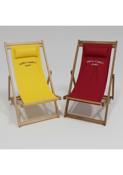 Ahşap Dinlenme Koltuğu, Katlanır Şezlong Kırmızı Yastıklı İsim Yazılabilir Tv Koltuğu ve Sandalyesi indirimleri