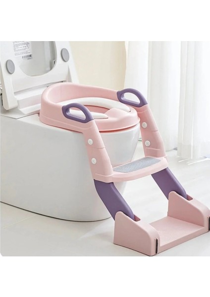 Merdivenli Tuvalet Adaptörü | Bebek Tuvalet Aparatı | Bebek Tuvalet Merdiveni Yeşil Renk fiyatları