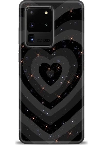 Samsung Galaxy S20 Utra Hd Baskılı Kılıf + 9h Nano Tam Kaplayan Ekran Koruyucu 195