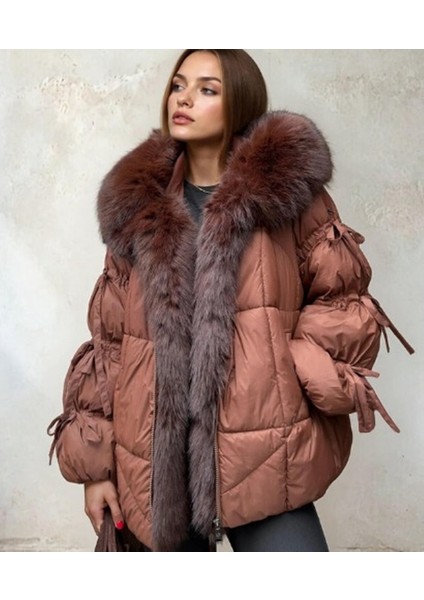 Kürklü Şişme Mont fiyatları