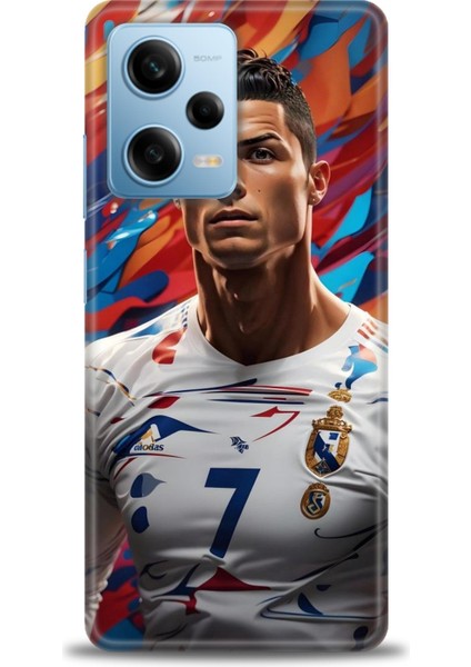 Xiaomi Redmi Note 12 Pro 5g Hd Baskılı Kılıf + 9h Nano Tam Kaplayan Ekran Koruyucu 6