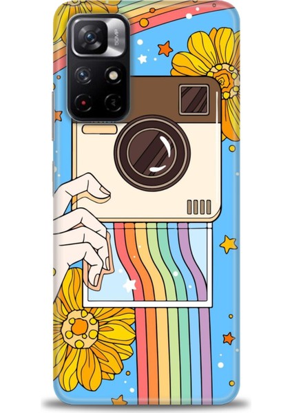 Xiaomi Redmi Note 12S Hd Baskılı Kılıf + 9h Nano Tam Kaplayan Ekran Koruyucu 444