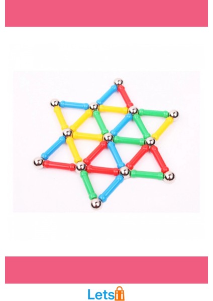 Manyetik Eğlenceli Yapı Seti 37 Parça fırsatları