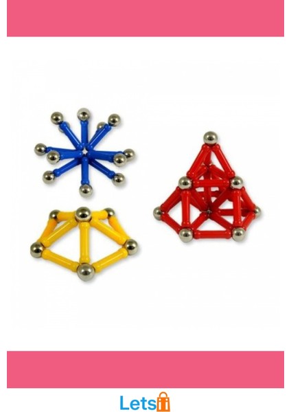 Manyetik Eğlenceli Yapı Seti 37 Parça indirimleri