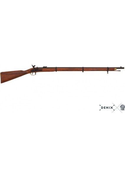 England 1853 Enfield Musket Rifle Koleksiyon Obje 140CM