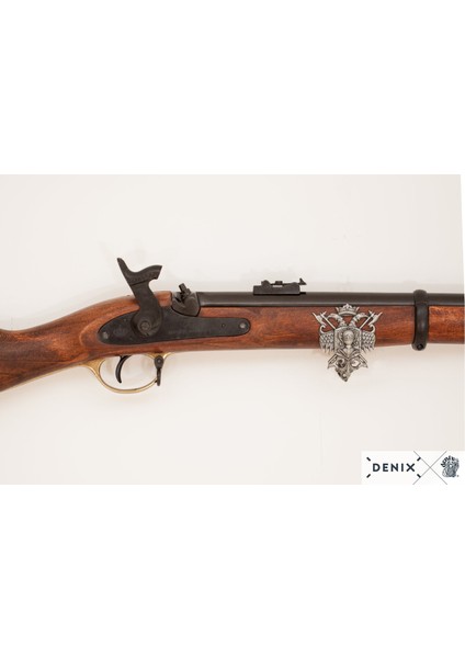 England 1853 Enfield Musket Rifle Koleksiyon Obje 140CM modelleri