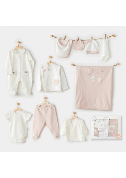 Andywawa Ac25951 Ballerina 10 Parça Hastane Çıkışı Ekru