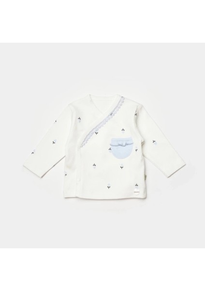 Love Floral 3 Parça Zıbın Seti Ekru Lila fırsatları