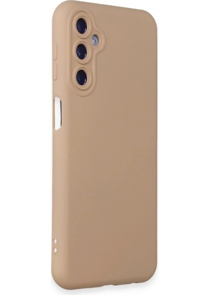 Samsung Galaxy M34 5g Kılıf Nano Içi Kadife Silikon - Pudra (K95) fiyatları