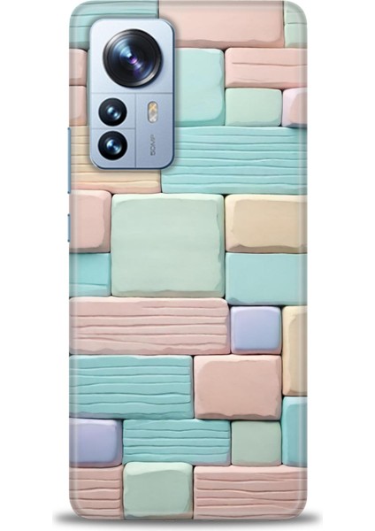 Xiaomi Mi 12 Kılıf Hd Baskılı Kılıf + 9h Nano Tam Kaplayan Ekran Koruyucu 440