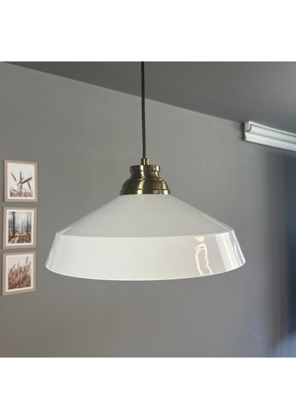 Lema Beyaz Tekli Avize Kum Saati Başlık Sarkıt Lamba Restoran Cafe Salon Avizeleri fiyatları