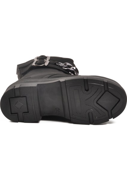Siyah Içi Polarlı Kaymaz Taban Kız Çocuk Bot G-1001 F Zncr indirimleri