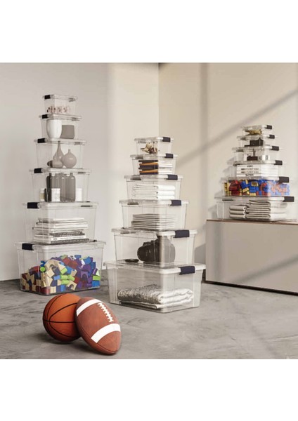 Depolama Saklama Kutusu Düzenleyici Tekerlekli Kilitli Saklama Kabı 2 Adet 80 Lt Antrasit fiyatları