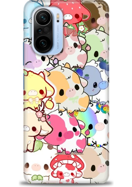 Xiaomi Poco F3 Kılıf Hd Baskılı Kılıf + 9h Nano Tam Kaplayan Ekran Koruyucu 491