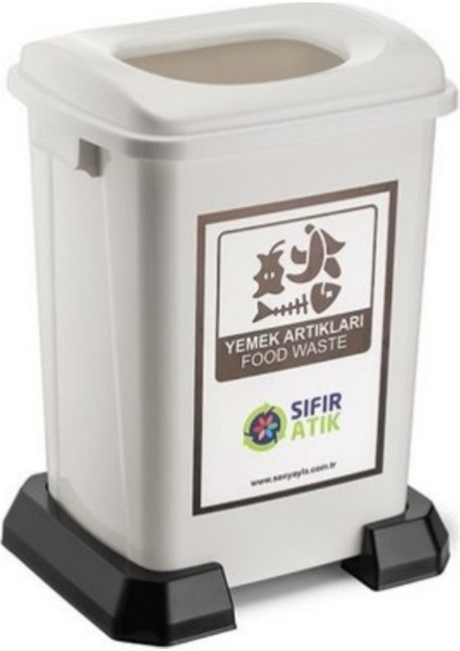 Geri Dönüşüm Kutusu Yemek Atıkları Sıfır Atık Kutusu 50 Lt - 1 Adet